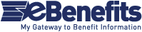 The VA/DoD eBenefits logo