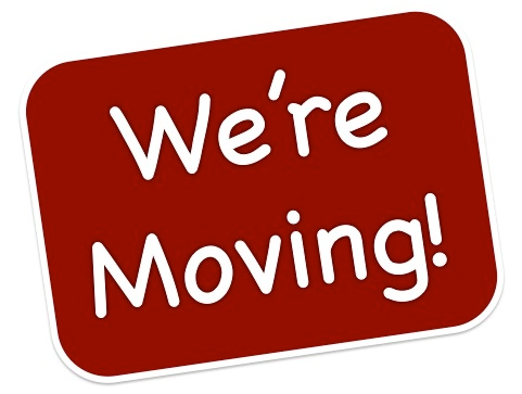 We're moving!